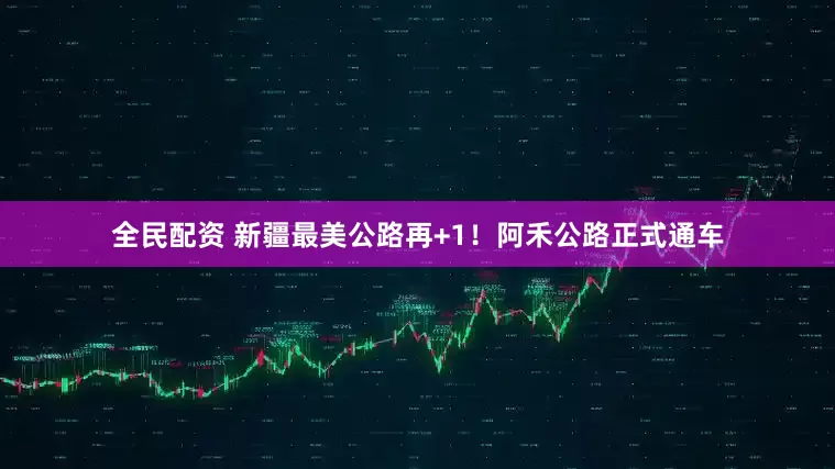全民配资 新疆最美公路再+1！阿禾公路正式通车